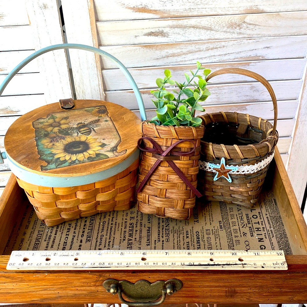 Basket bundle. Three included as pictured.